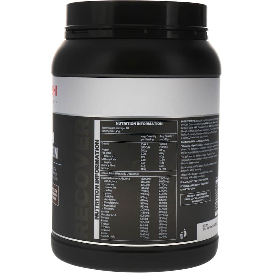 Musashi P30 Protein Powder Chocolate 900g