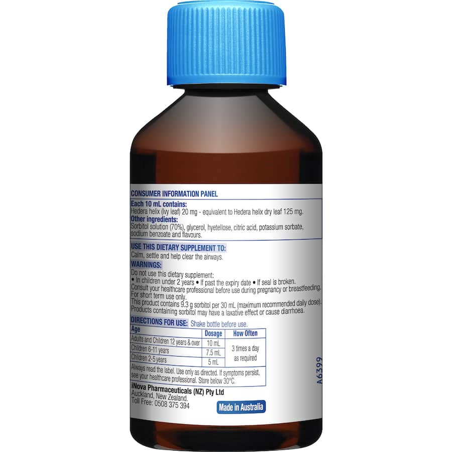 Duro-tuss Herbals Chesty Lung Support Liquid 200mL