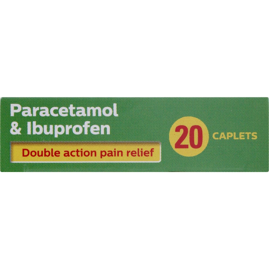 Health Direct Paracetamol 500mg & Ibuprofen 200mg Tablets 20pack