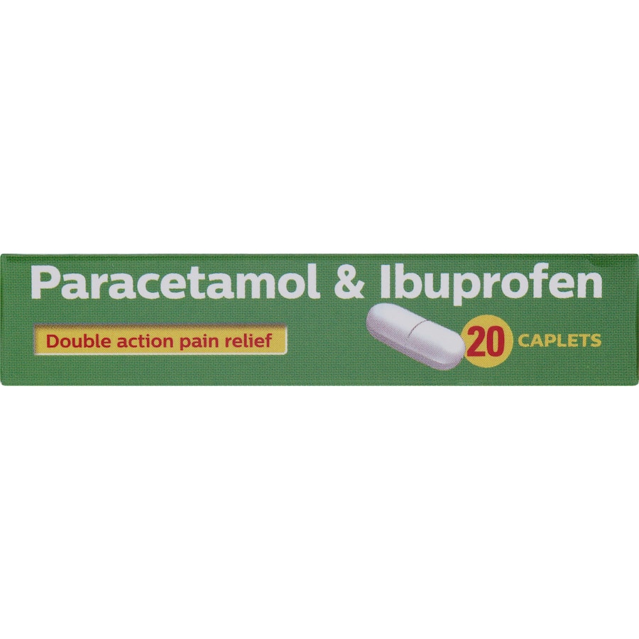 Health Direct Paracetamol 500mg & Ibuprofen 200mg Tablets 20pack