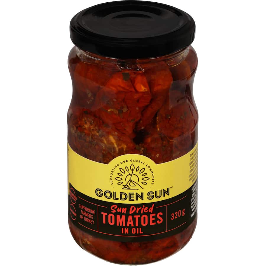 Golden Sun Sundried Tomatoes Gluten Free 320g