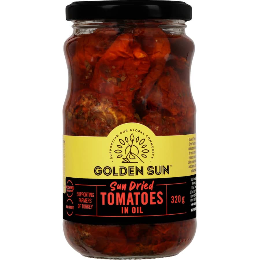 Golden Sun Sundried Tomatoes Gluten Free 320g