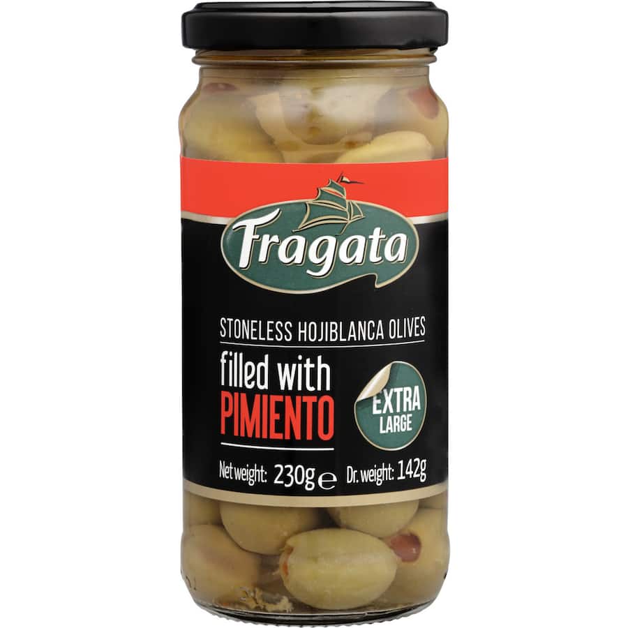 Fragata Olives Green Pimento Stfd Jar 235g