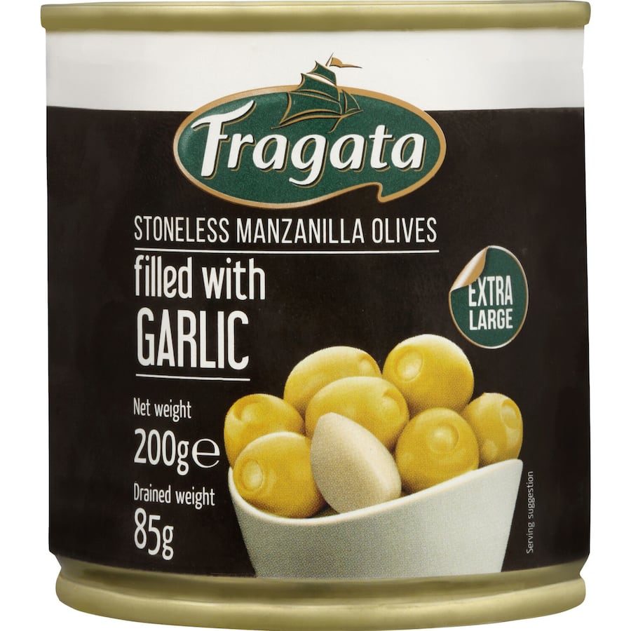 Fragata Olives Garlic Stuffed 200g