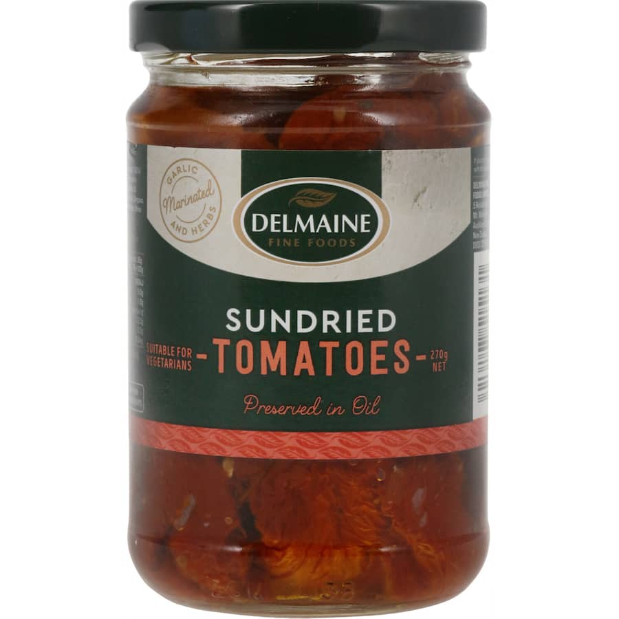 Delmaine Sundried Tomatoes Marinated 270g