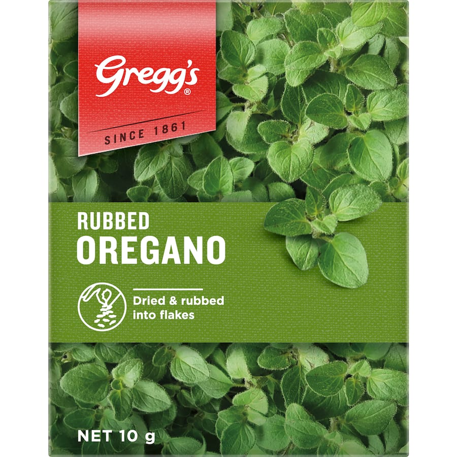 Greggs Oregano Rubbed Box 10g