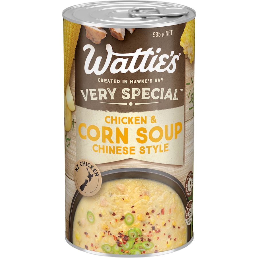 Wattie's Very Special Soup Chicken & Corn Soup Canned 535g