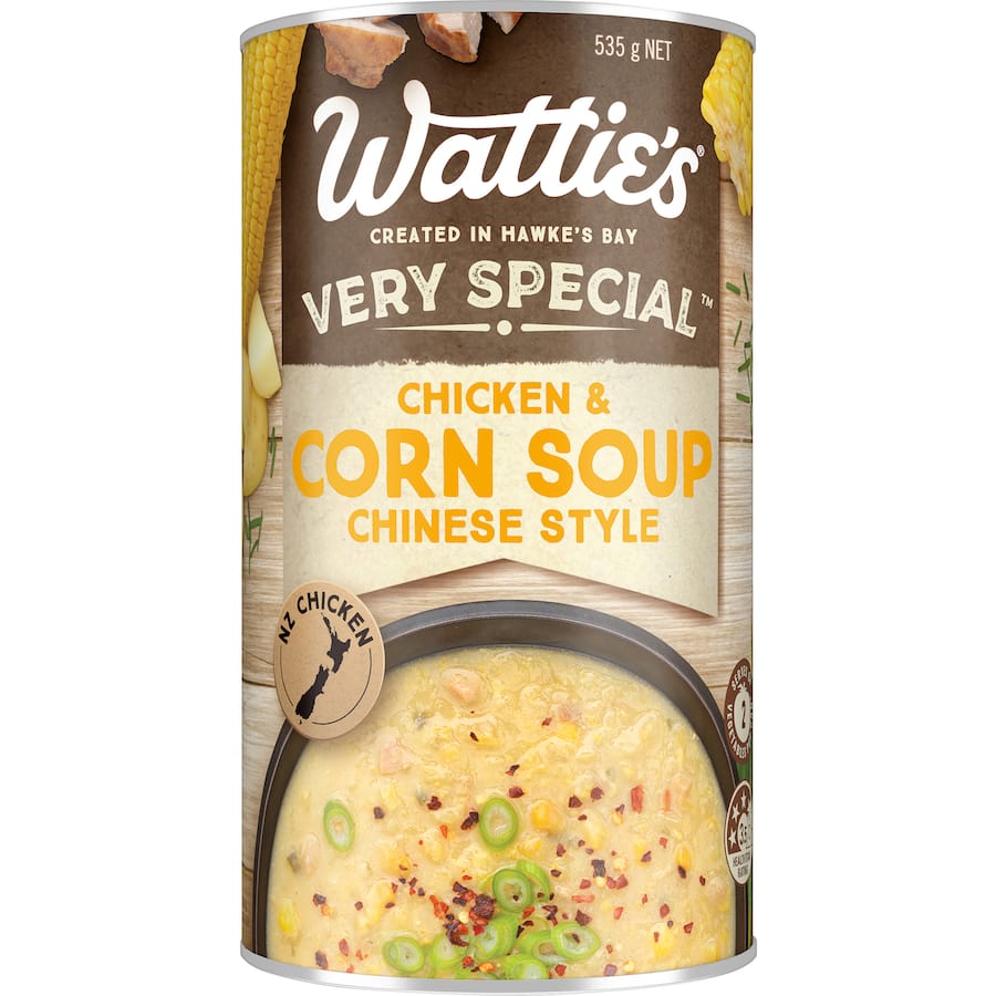 Wattie's Very Special Soup Chicken & Corn Soup Canned 535g