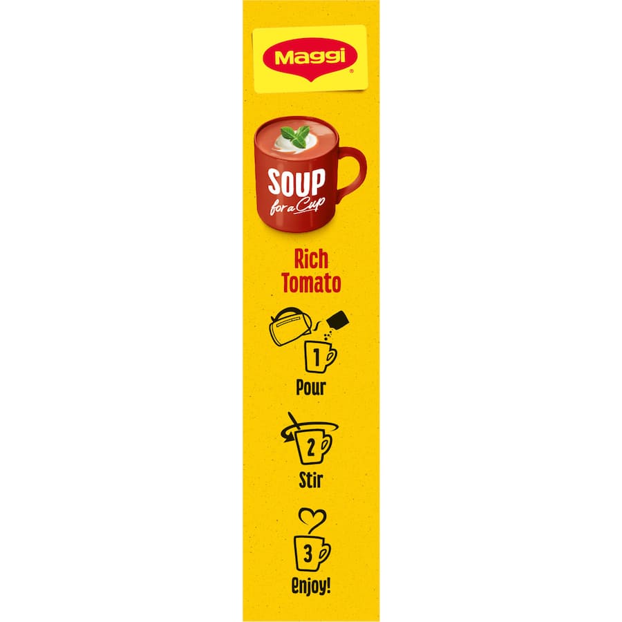 Maggi Soup For A Cup Instant Soup Rich Tomato 4 pack 78g