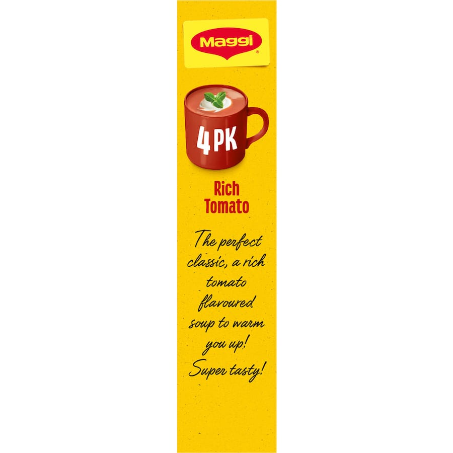 Maggi Soup For A Cup Instant Soup Rich Tomato 4 pack 78g