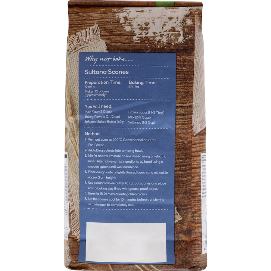 Woolworths Plain Flour 1.5kg