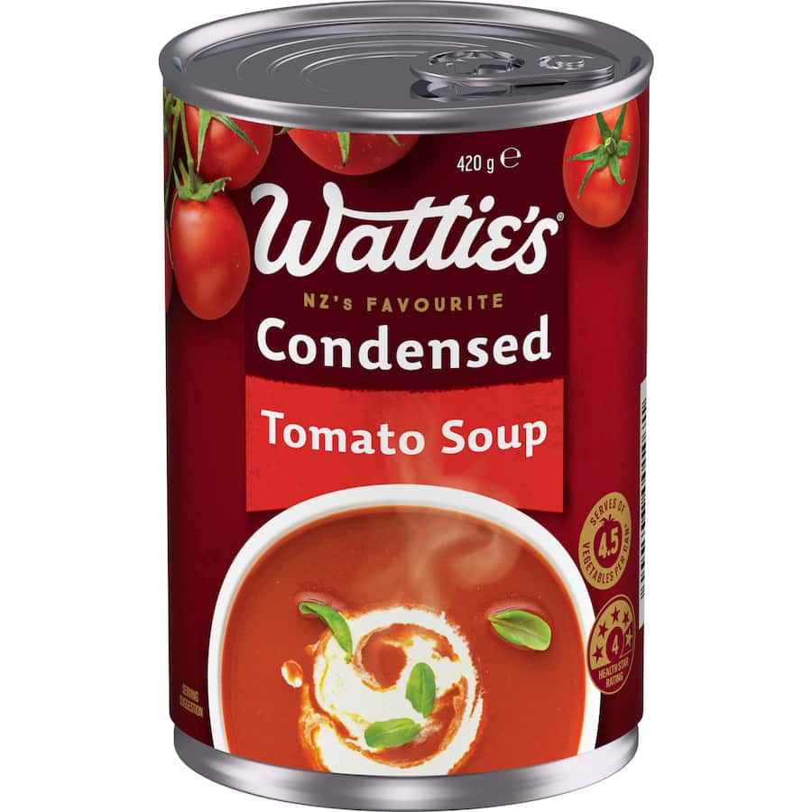 Wattie's Condensed Soup Tomato Canned 420g