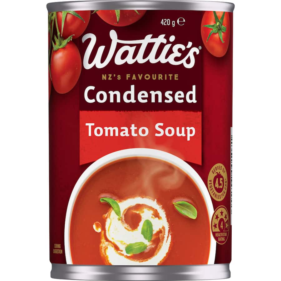 Wattie's Condensed Soup Tomato Canned 420g