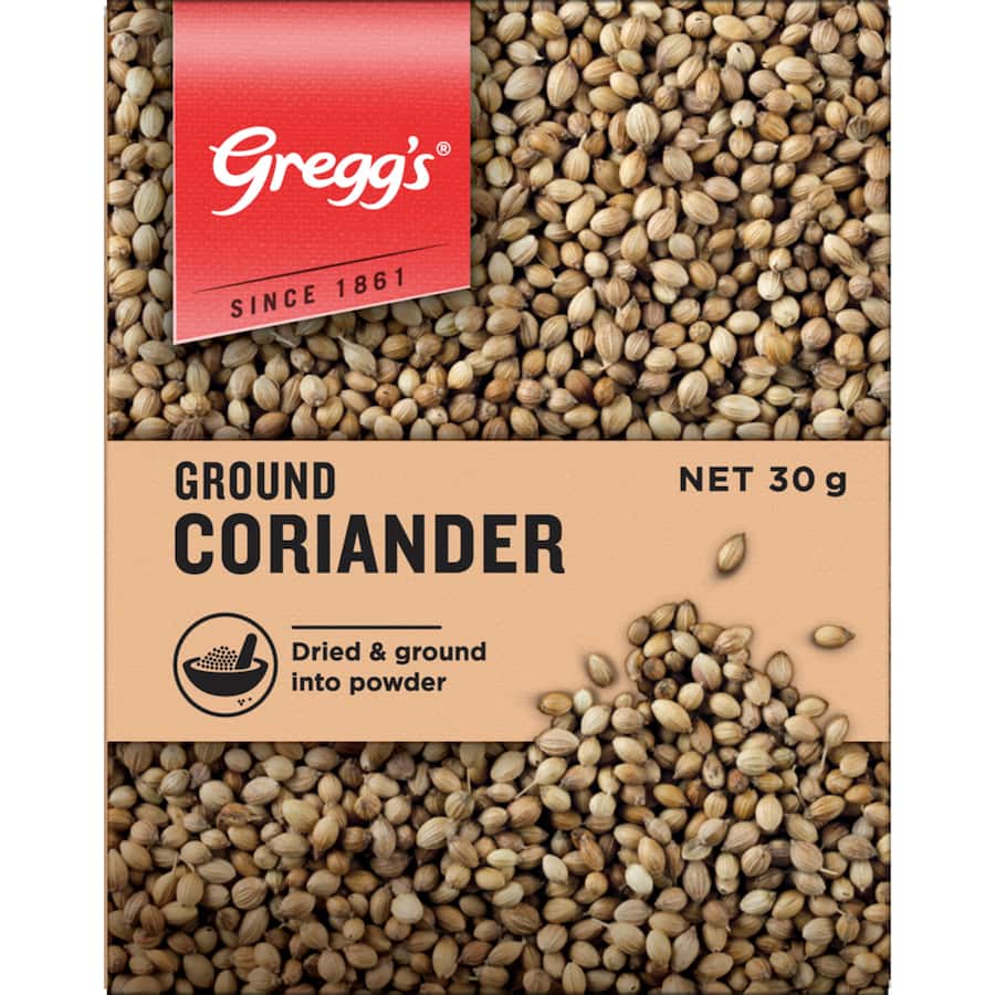Greggs Coriander Ground Box 30g