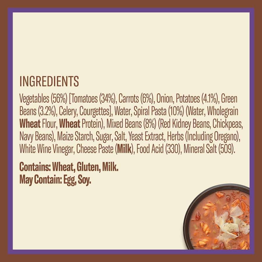 Wattie's Very Special Soup Italian Minestrone Canned 535g