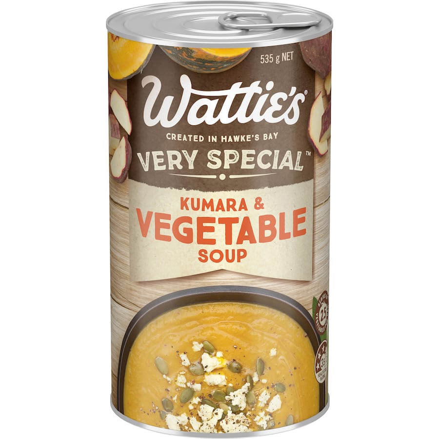 Wattie's Very Special Soup Kumara & Vegetable Canned 535g