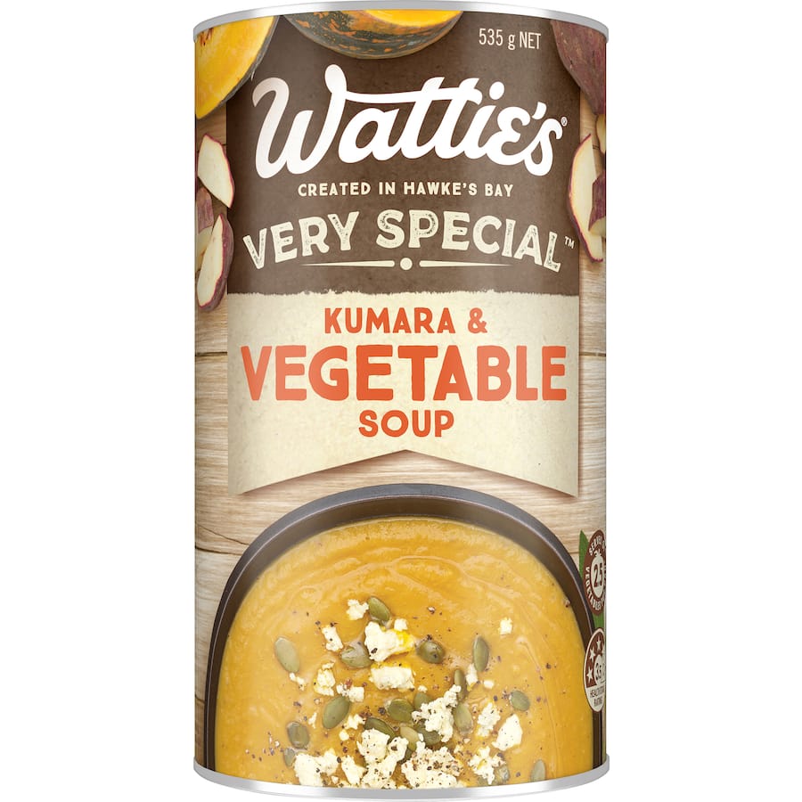 Wattie's Very Special Soup Kumara & Vegetable Canned 535g