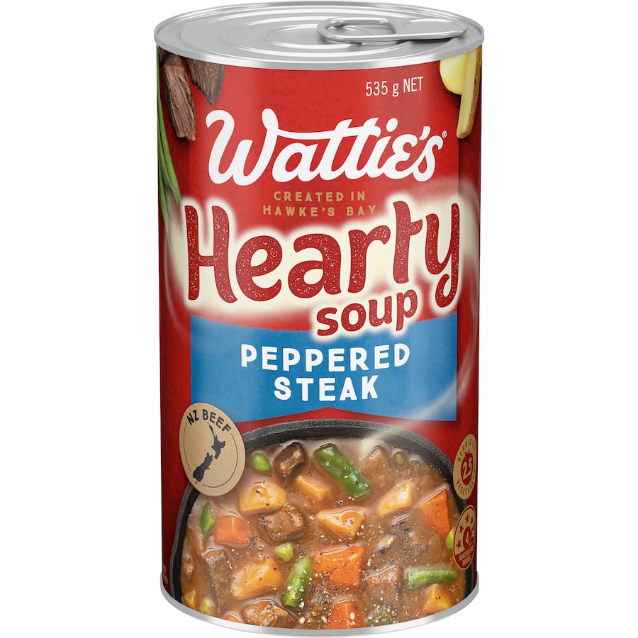 Wattie's Hearty Soup Steak Canned 535g