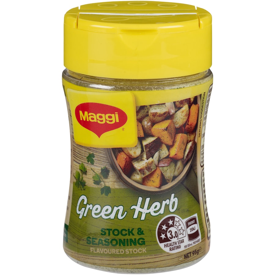 Maggi Stock Powder Green Herb Shaker Pottle 95g
