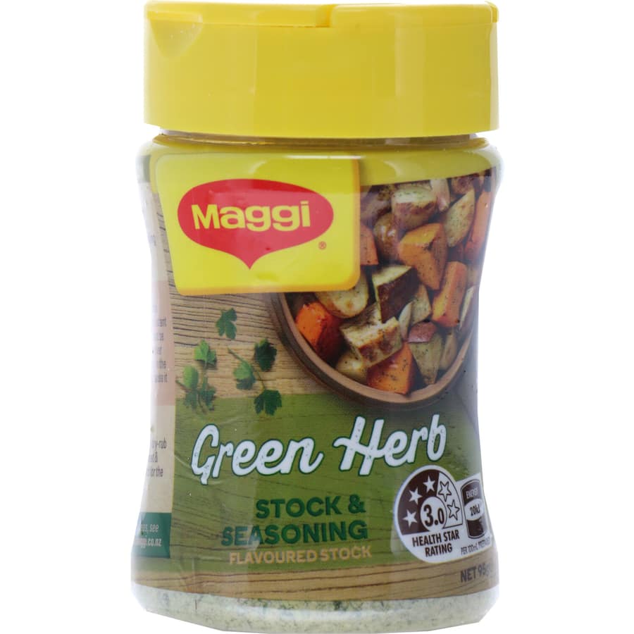Maggi Stock Powder Green Herb Shaker Pottle 95g