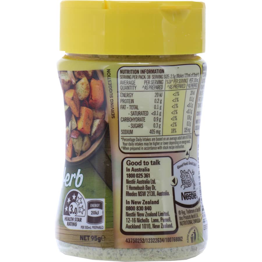 Maggi Stock Powder Green Herb Shaker Pottle 95g