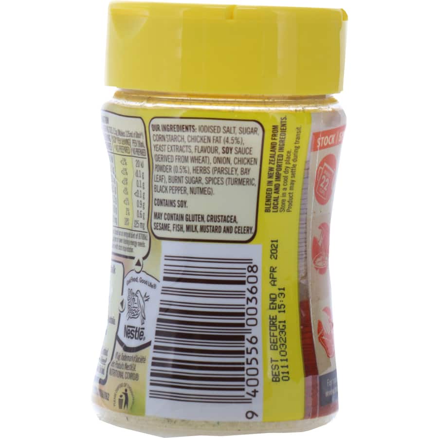 Maggi Stock Powder Chicken Shaker Pottle 110g