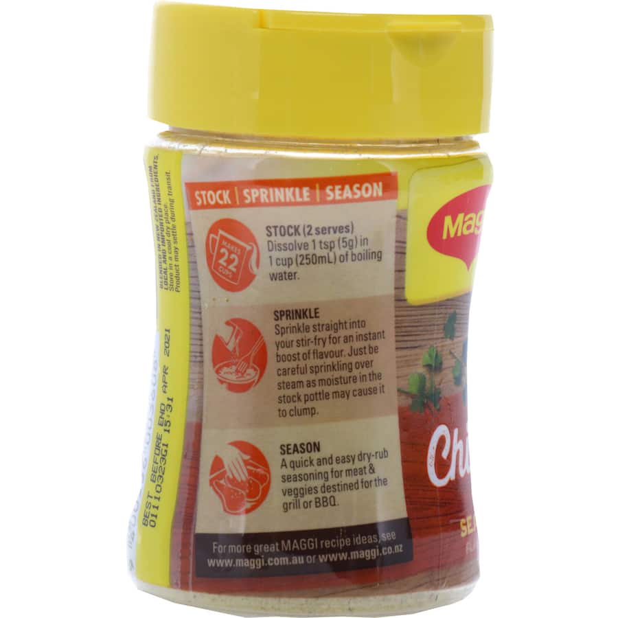 Maggi Stock Powder Chicken Shaker Pottle 110g