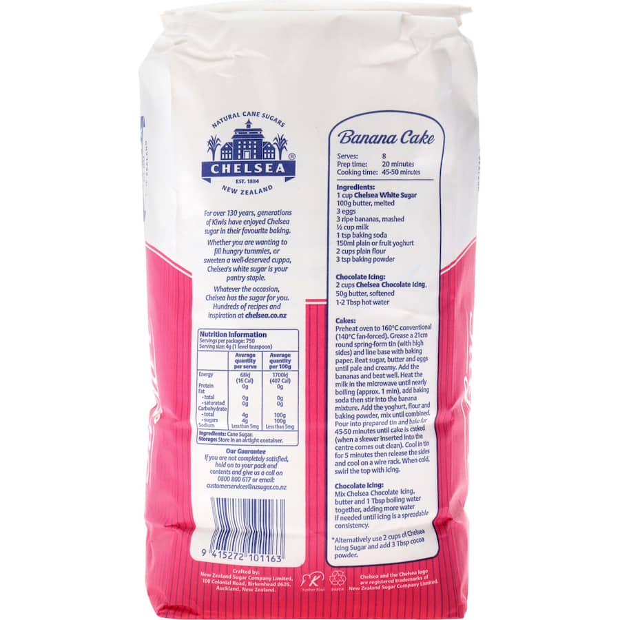 Chelsea White Sugar Bag 3kg