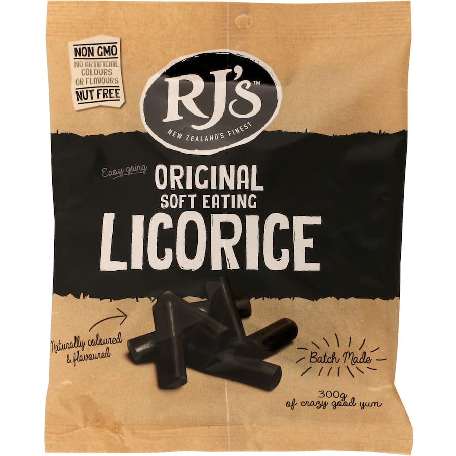 Rjs Licorice Natural 300g