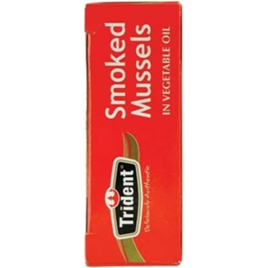 Trident Mussels Smoked In Vege Oil Tear tab can 85g