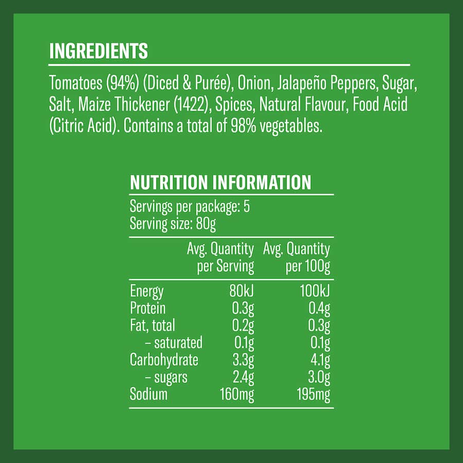 Watties Flavoured Tomatoes Mexican Style Can 400g