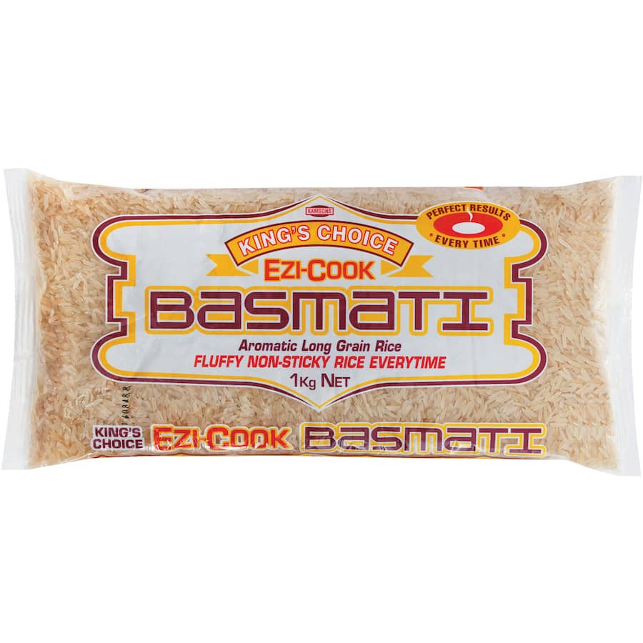 Kings Choice Basmati Rice Ezy Cook 1kg