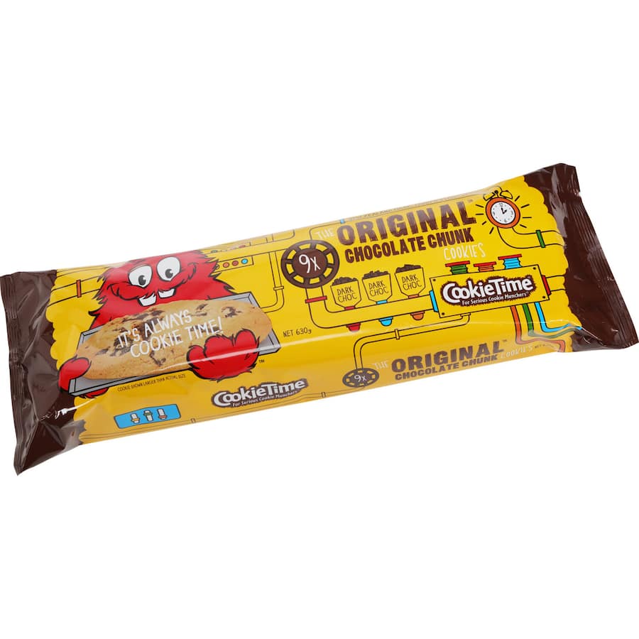 Cookie Time Cookies Chocolate Chunk Pkt 9pack