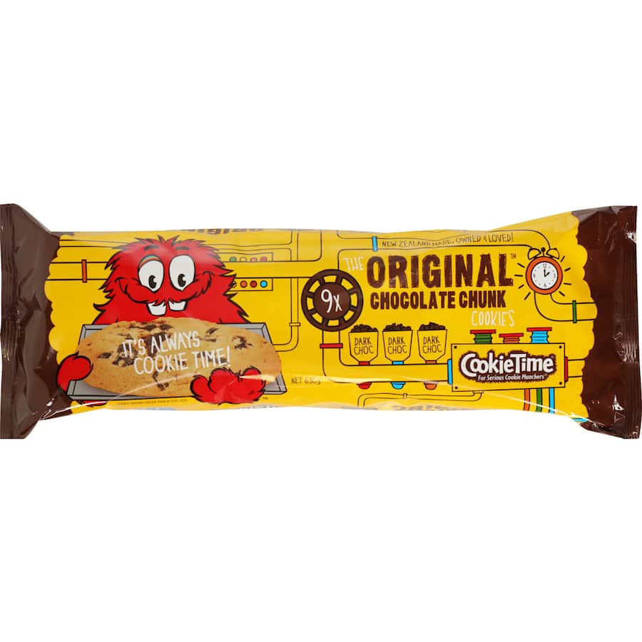 Cookie Time Cookies Chocolate Chunk Pkt 9pack