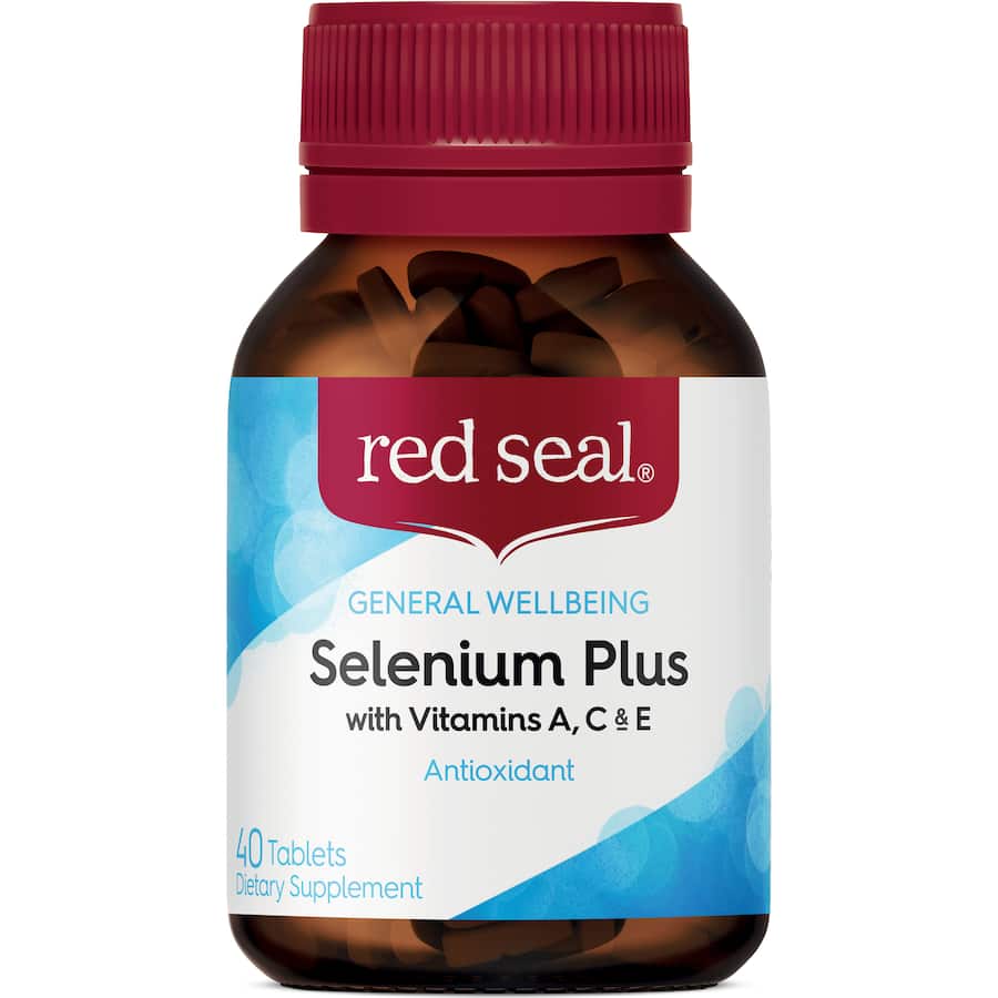 Red Seal Selenium + Vitamin A, C & E Capsules 40pack