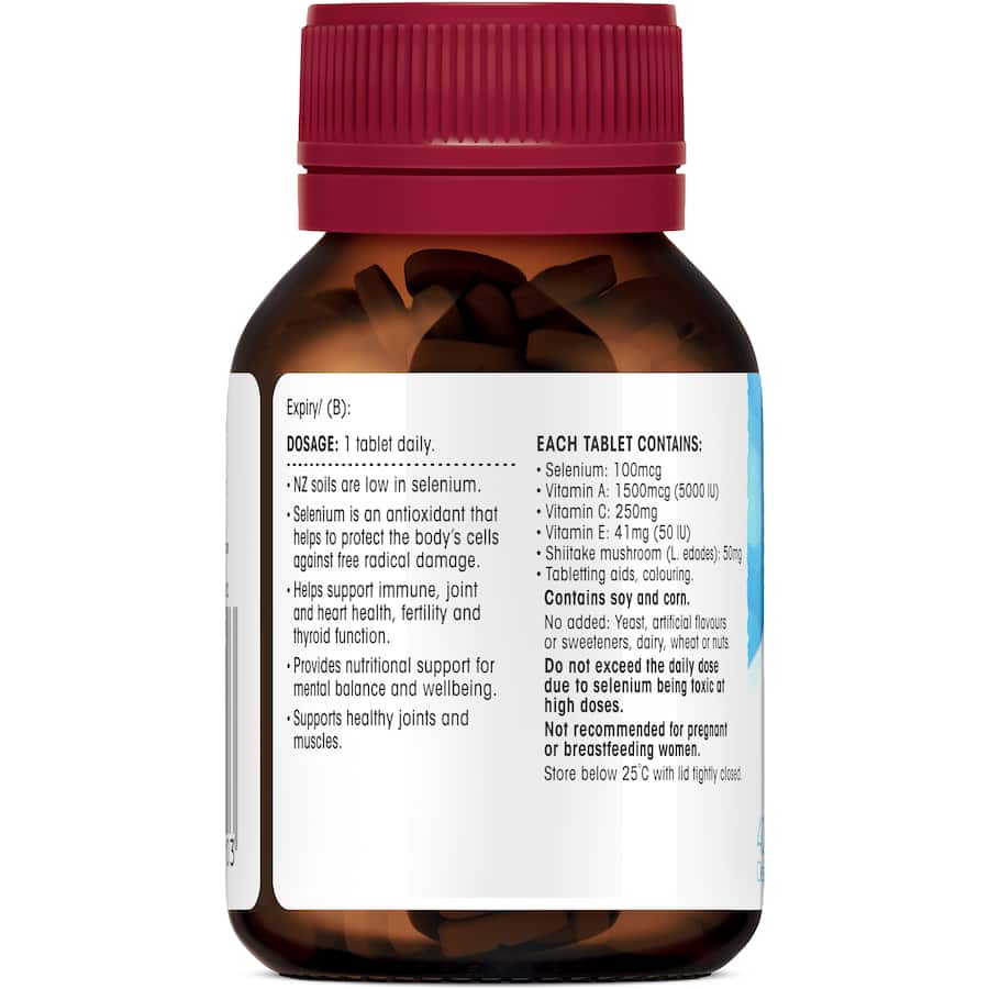 Red Seal Selenium + Vitamin A, C & E Capsules 40pack