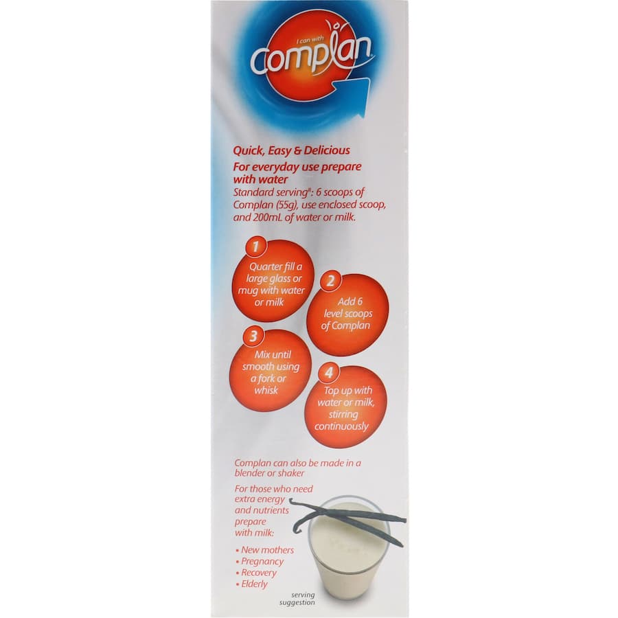 Complan Nutrition Formula Vanilla 500g