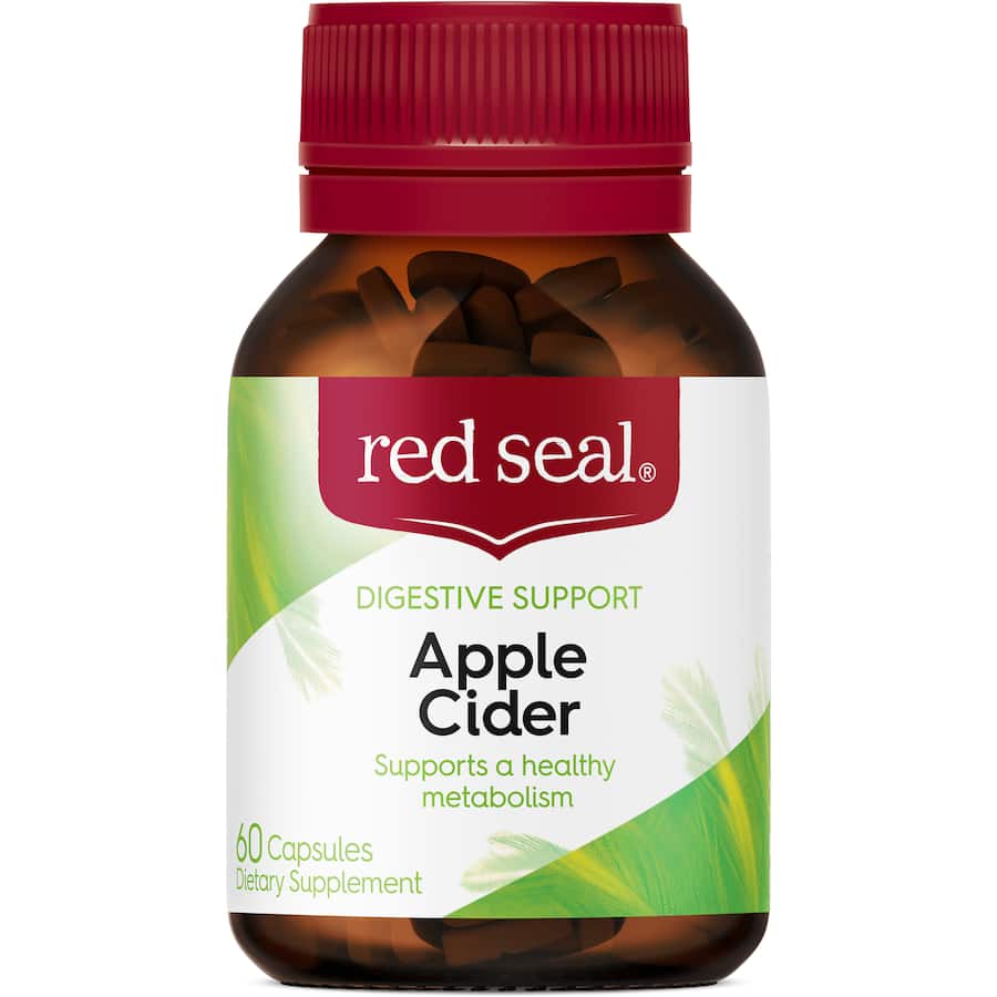 Red Seal Cider Slim Dietary Supplement Apple Cider Capsules 60pack