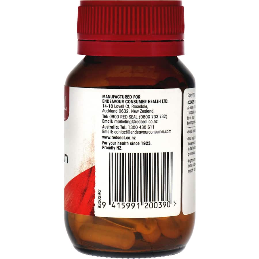 Red Seal Magnesium Capsules 60pack