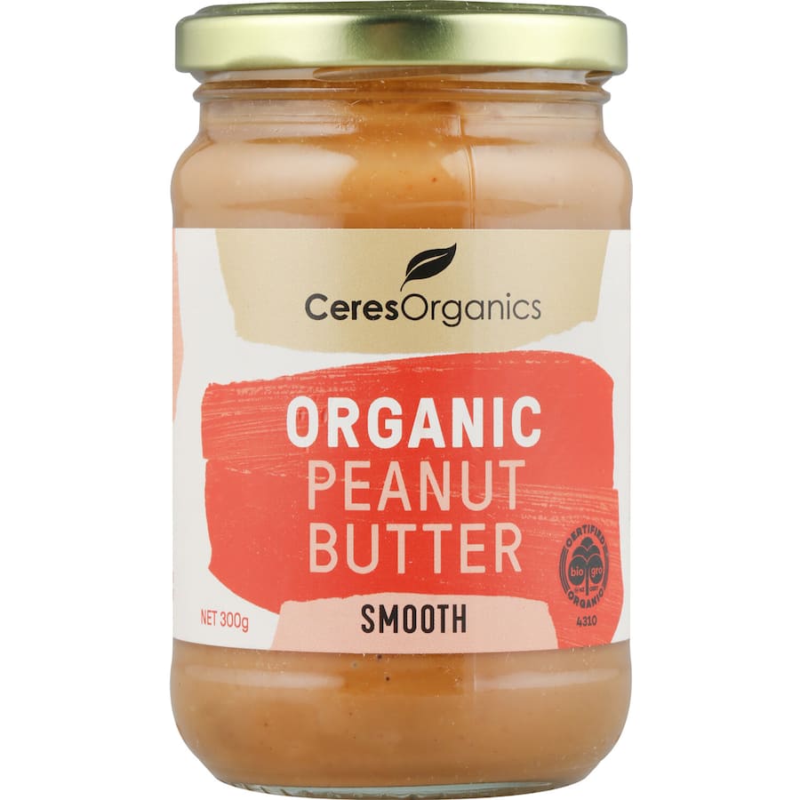 Ceres Organics Peanut Butter Smooth 300g
