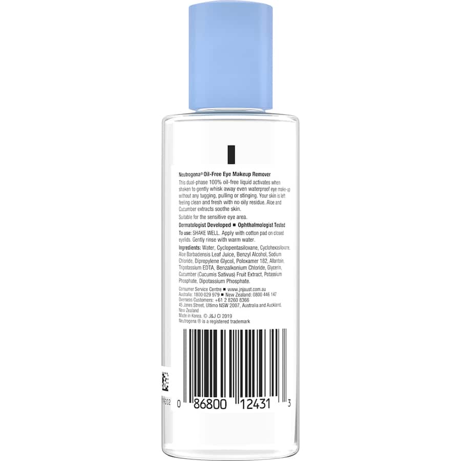 Neutrogena Make Up Remover Oil Free Eye Make Up 112mL