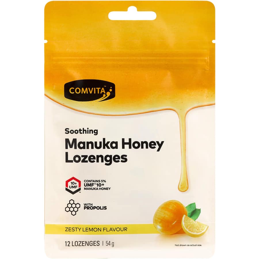 Comvita Lozenges Lemon & Honey 54g