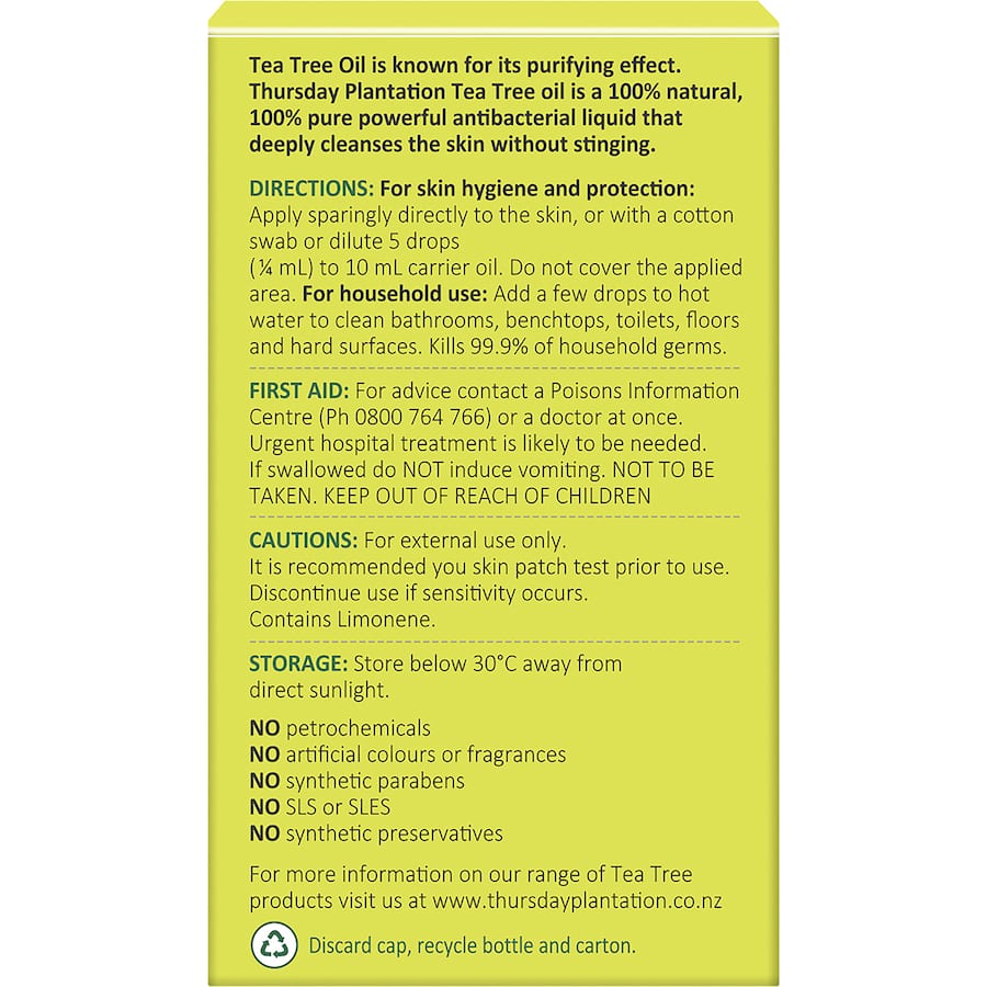 Thursday Plantation Tea Tree Oil Pure 100% 50mL