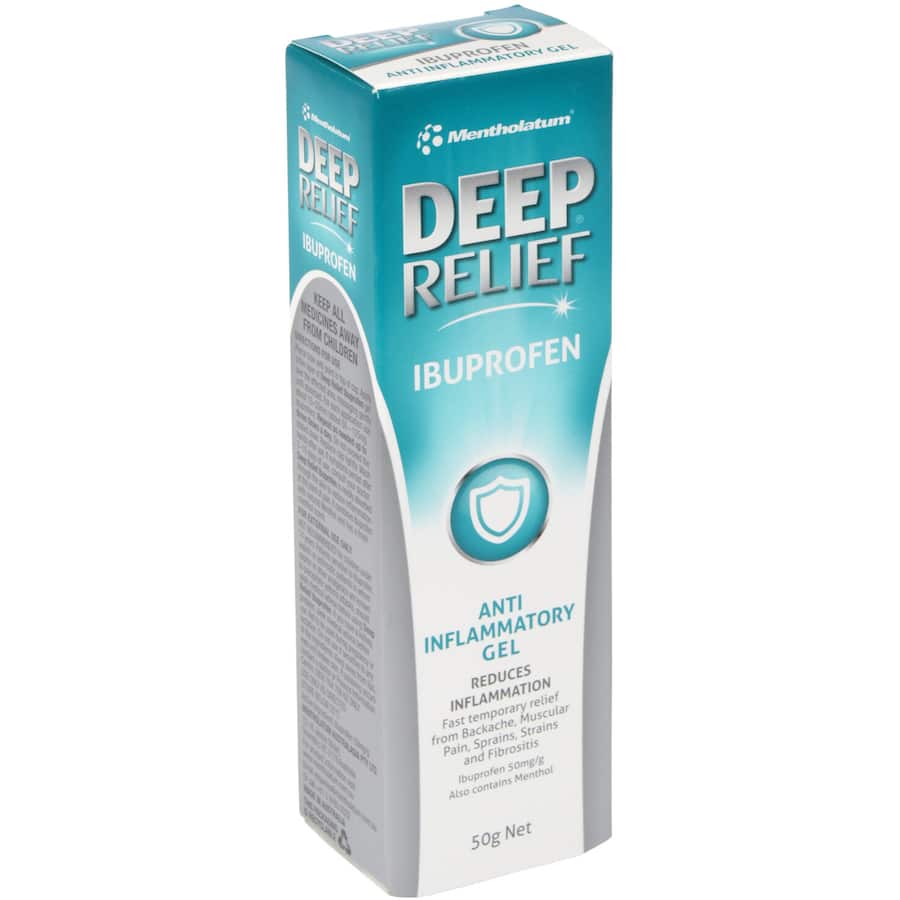 Deep Heat Muscular Rub Ibuprofen Gel 50g