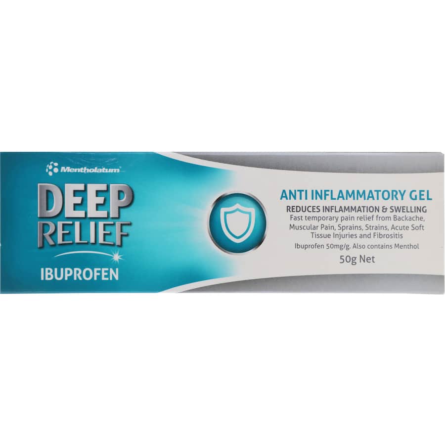 Deep Heat Muscular Rub Ibuprofen Gel 50g