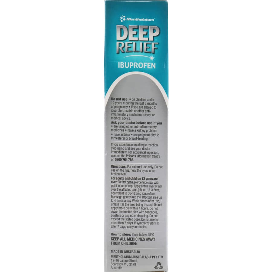 Deep Heat Muscular Rub Ibuprofen Gel 50g