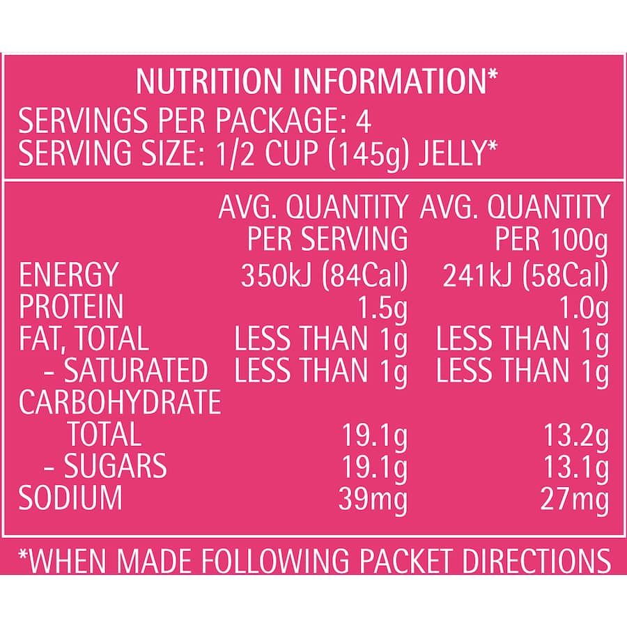 Greggs Jelly Raspberry Box 85g