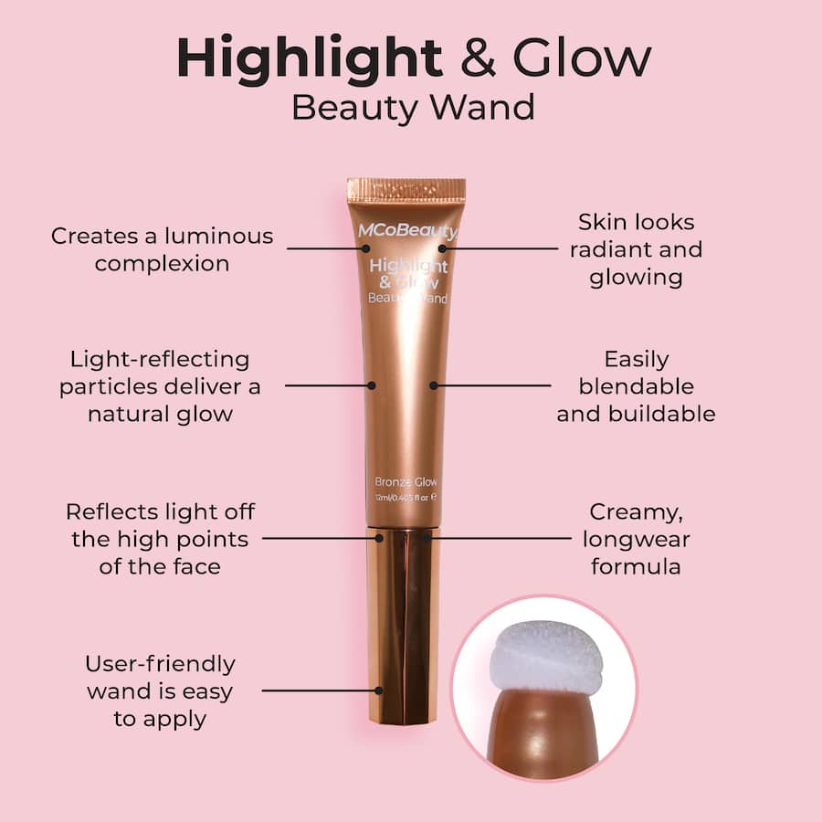 Mcobeauty Highlight & Glow Beauty Wand Bronze Glow 12mL