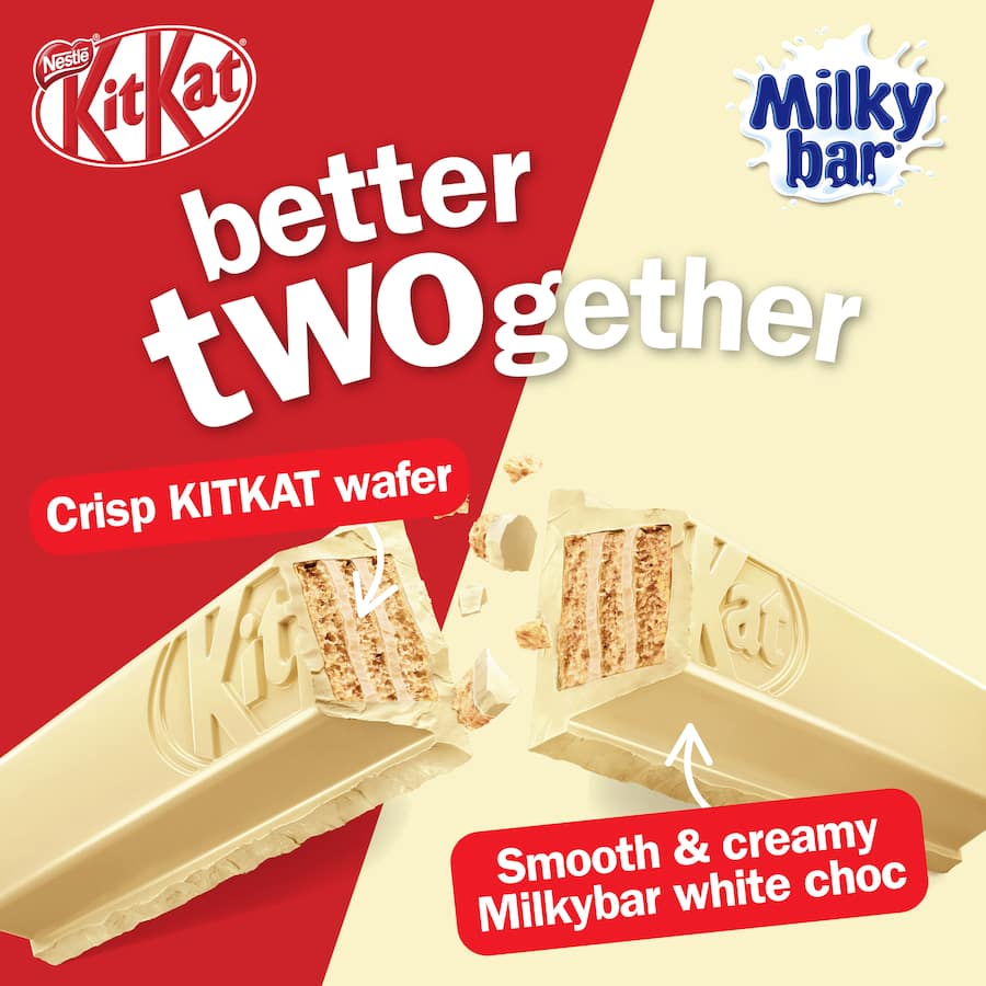 Kit Kat Milky Bar Chocolate Block 160g