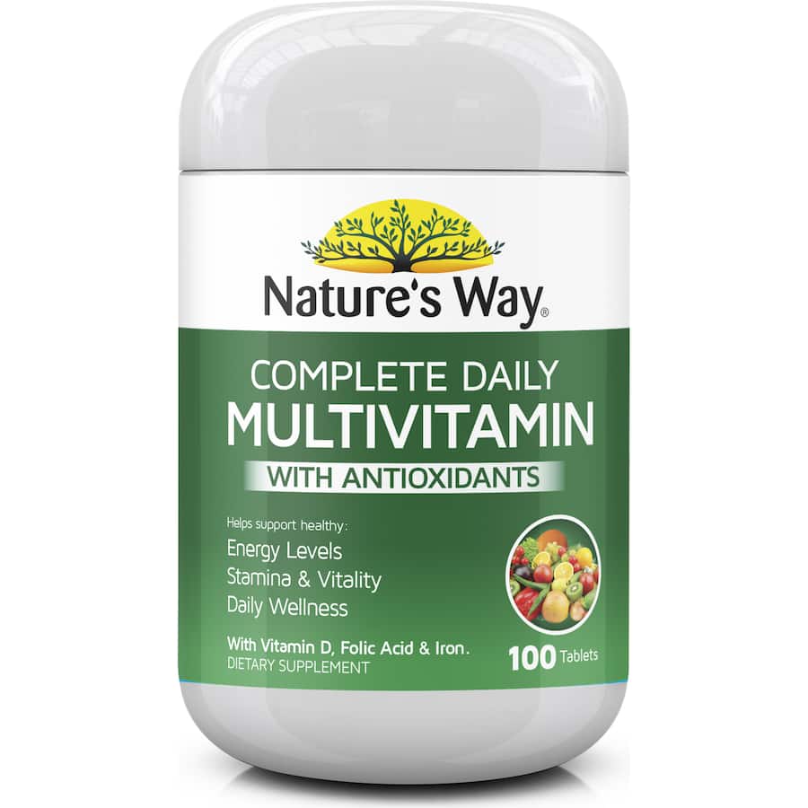 Natures Way Complete Multivitamin Tablets 100s